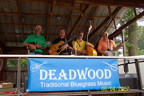 Deadwood at Steam Engine Show in Jones, Michigan