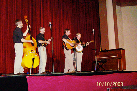 Deadwood opening for Doyle Lawson in Ionia, MI