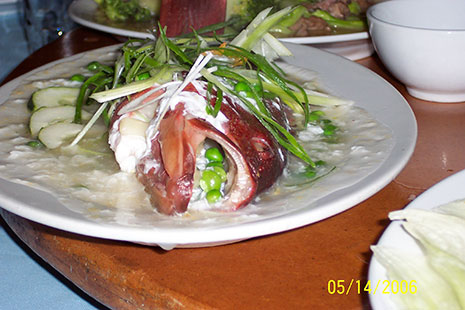 A milk fish in the Philippines
